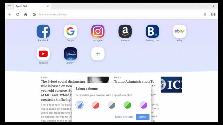 android tv web browser full screen