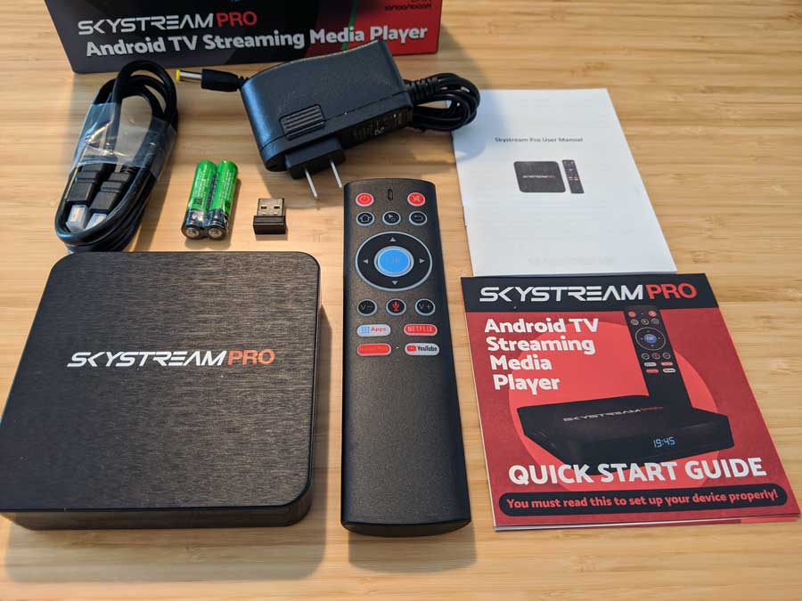 Unboxing the SkyStream Pro