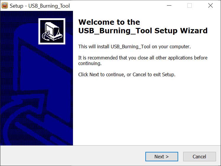 usb burning tool error at 2%