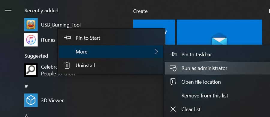 amlogic usb burning tool stops at 96