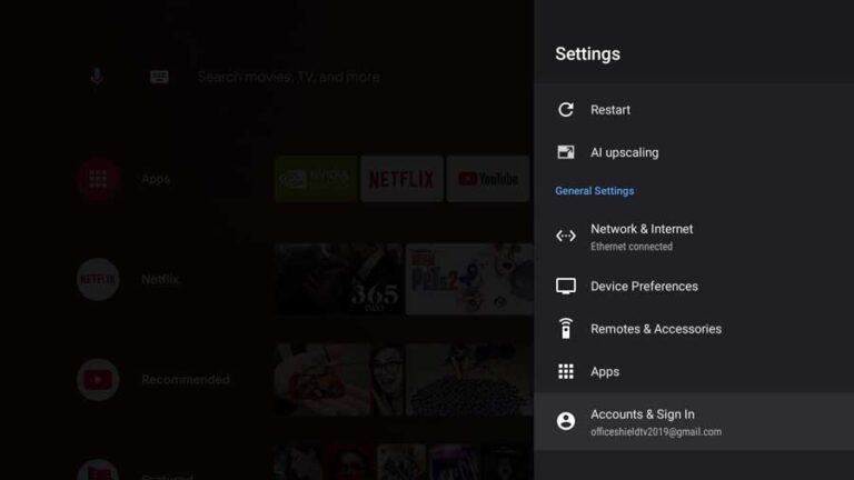 How to Use Android TV Without a Google Account [Shield TV]