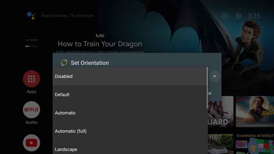 How To Rotate Your Android TV/Fire Stick Screen To Landscape