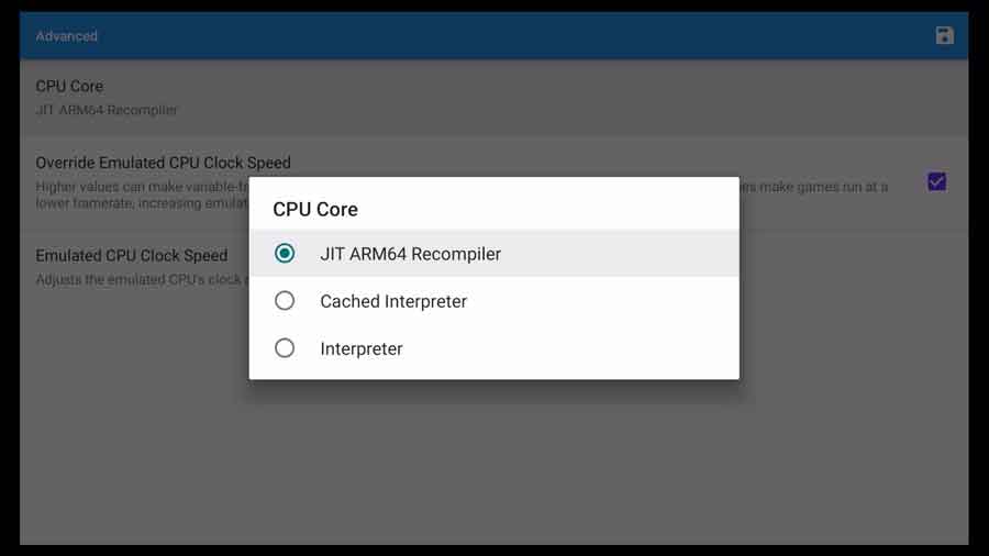 dolphin emulator settings for lg g5