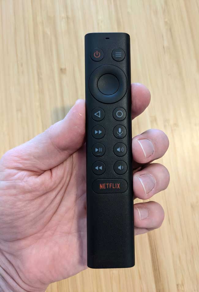 2019 NVIDIA Shield TV remote control