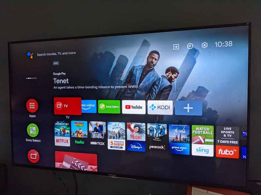 download a m3u file in sony smart tv model number z9d