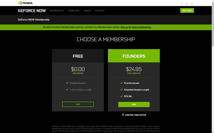 geforce now free games