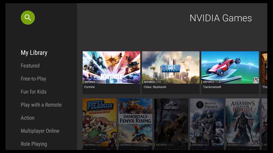 GeForce Now on the NVIDIA Shield