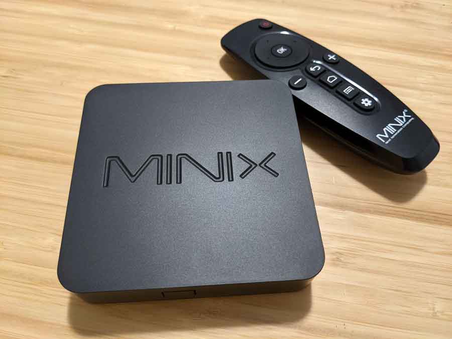 MINIX NEO T5 Android TV box and remote