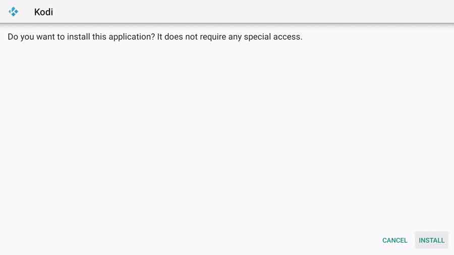 Installing the Kodi APK file on FireStick