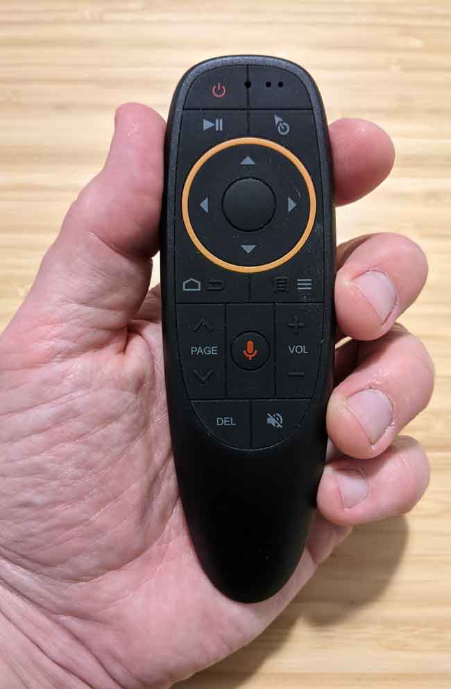 Supvin air mouse remote control