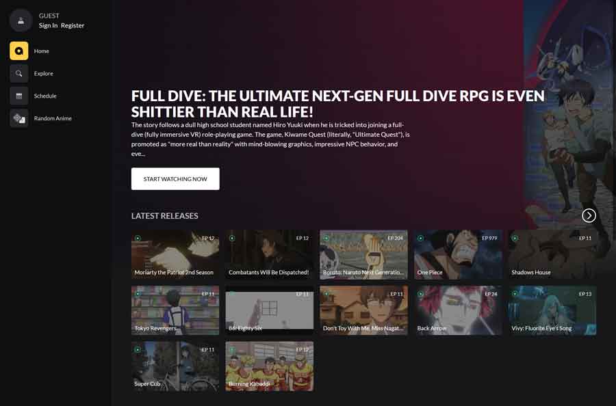 Best Anime Streaming Sites: Anime Fever