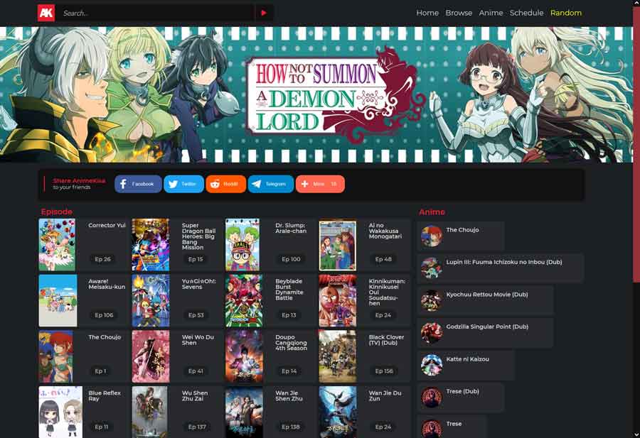 Best Anime Streaming Sites: Anime Kisa