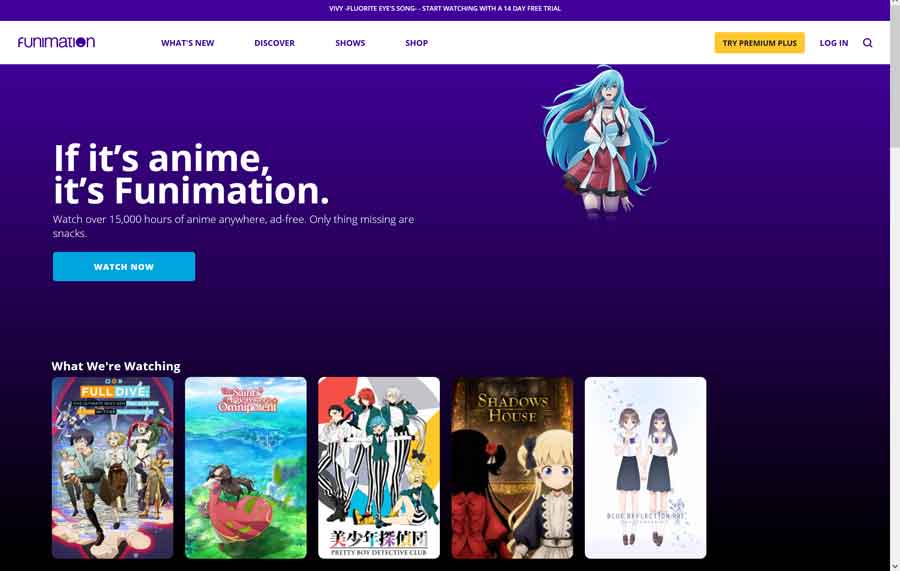 The Best Anime Streaming Services Ranked