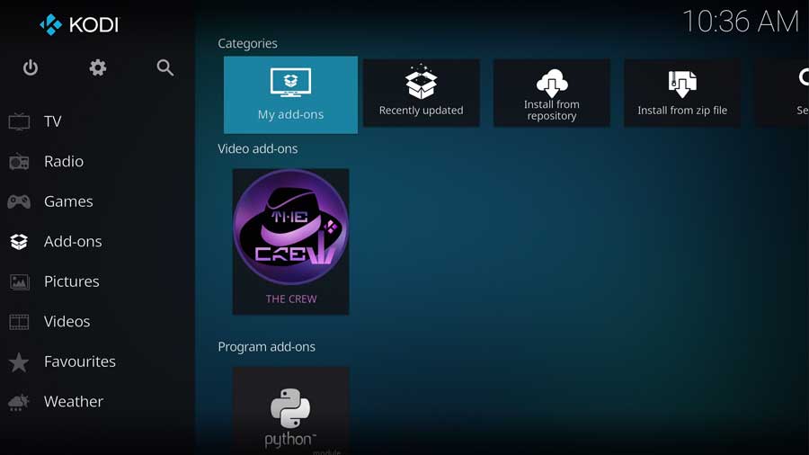 The Crew Addon for Kodi [Install, Uninstall, FAQ](2024)