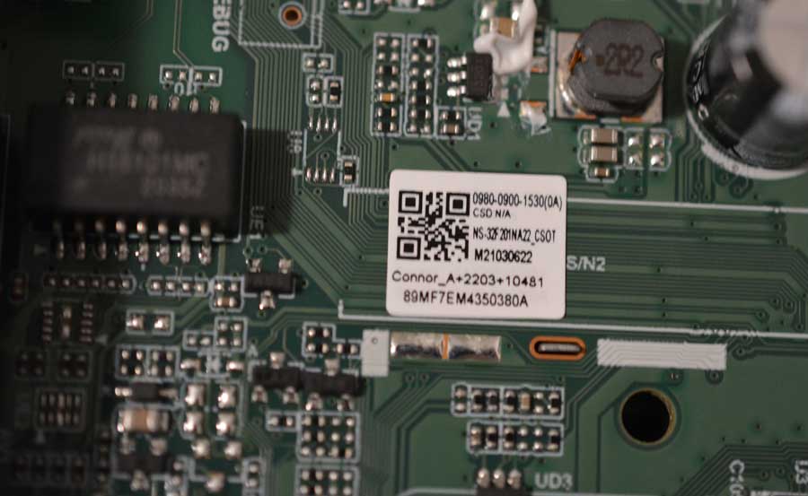 Samsung main-board out of an Insignia television