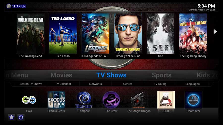 titanium tv download for kodi