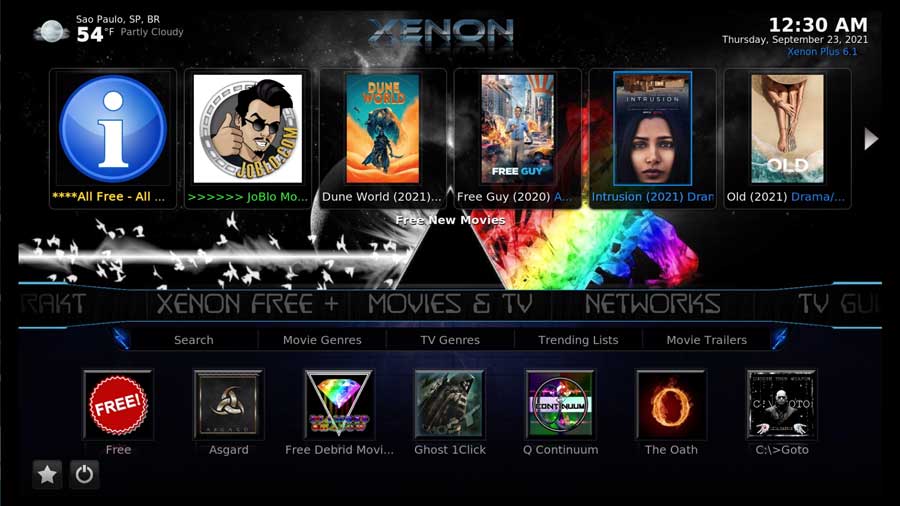 xenon build for kodi 176 on firestick