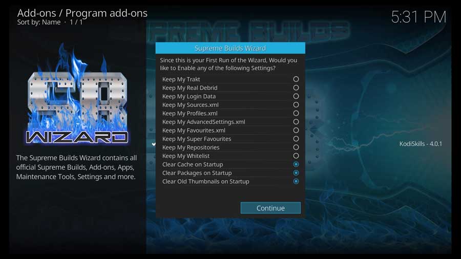 titanium build kodi 17.3 download