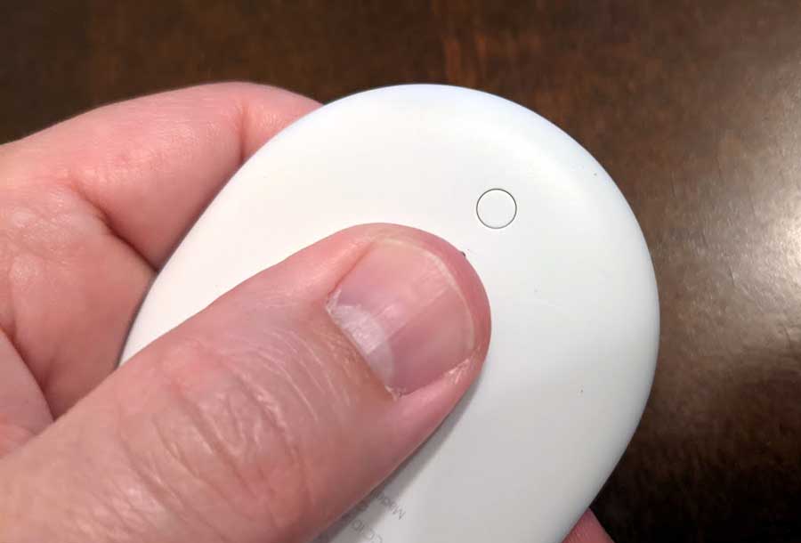 Reset button on Chromecast with Google TV
