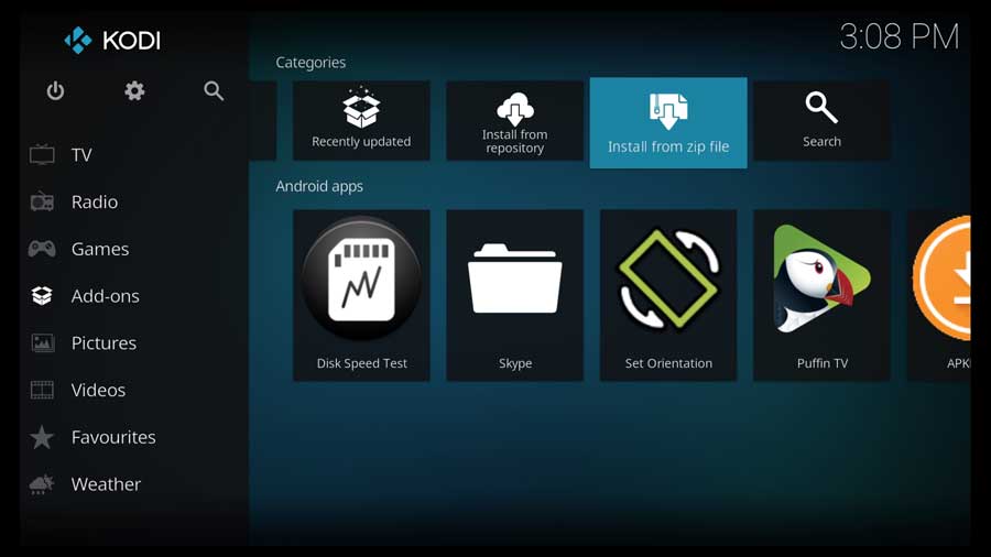 Sumvision - You can now download KODI 15.2 APK for Android X4 only! Before  installing the APK please remove the existing KODI first! Download from  this link:   apk