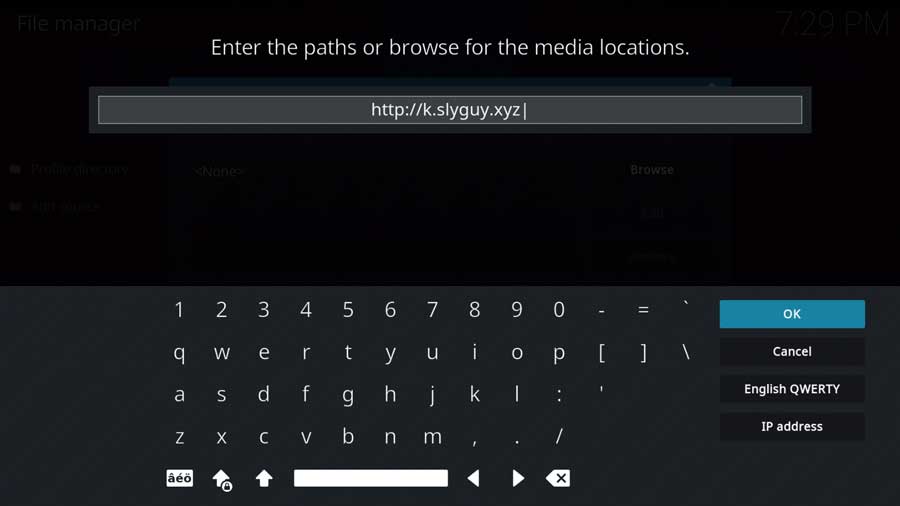 Enter Slyguy repository URL