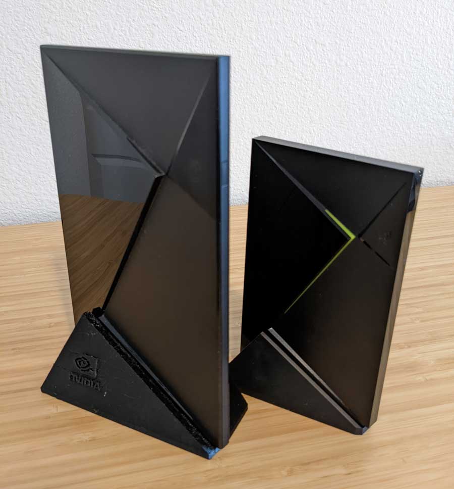 Nvidia Shield TV Pro Stand with Remote Holder 2017/2019 - Updated design!