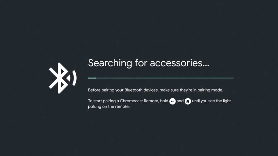 Chromecast: searching for new accessories.