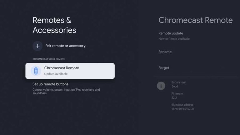 How to Pair & Reset Chromecast with Google TV Remote
