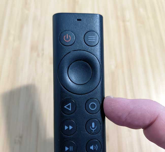 Press and hold the Home button on your NVIDIA Shield remote to take a screenshot