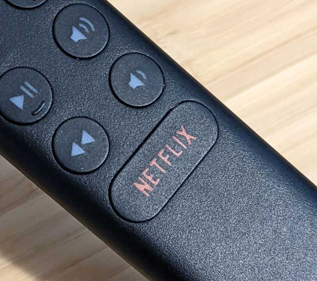 netflix button