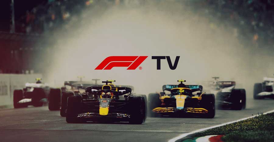 2023 F1 TV splash screen