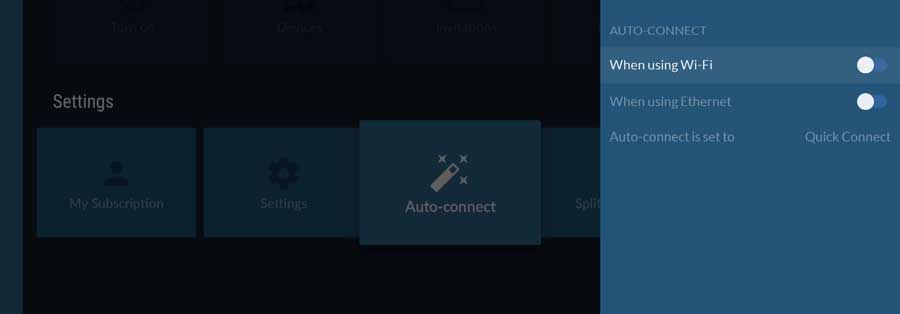 Configuring Auto Connect on the NordVPN NVIDIA Shield app