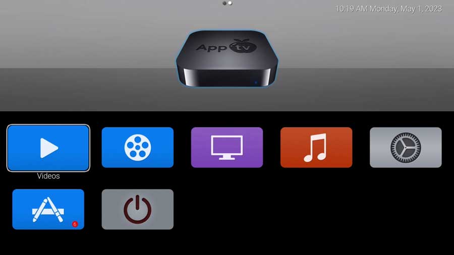 AppTV Kodi skin