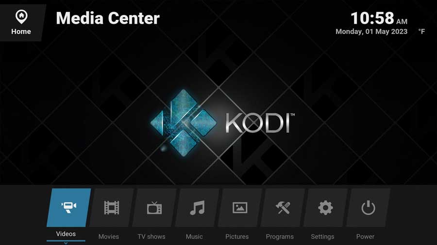 Eminence Kodi skin